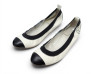 chaussures chanel ballerines souples 36.5 cuir