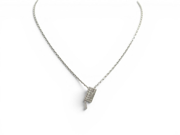 rare collier chanel pendentif sac coco de percin en