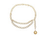  ceinture chanel chaine medaillon cambon 70's