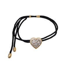  ceinture yves saint laurent coeur strass sur