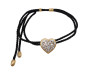  ceinture yves saint laurent coeur strass sur
