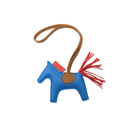 bijou de sac hermes rodeo pm h064929 en cuir bleu