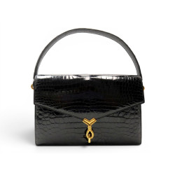  sac a main hermes cordeau cuir de crocodile