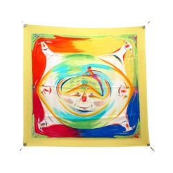 foulard hermes smiles in third millenary s. kwumi