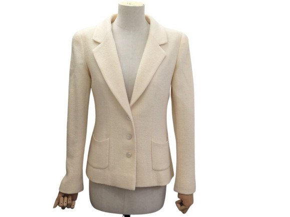 veste chanel cintree boutons nacre p20557v11746 s 36
