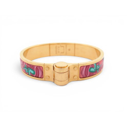 bracelet hermes charniere brides de gala 15cm email