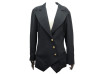  veste chanel tailleur asymetrique boutons logo
