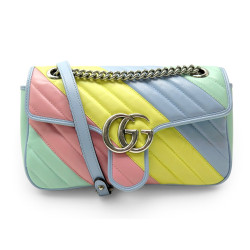sac a main gucci marmont medium 443497 multicolore