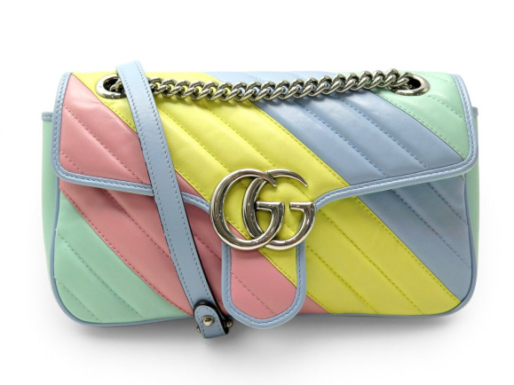 sac a main gucci marmont medium 443497 multicolore