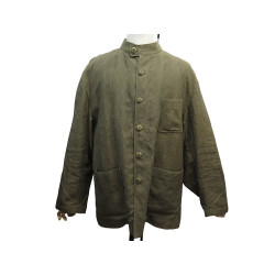  veste arnys forestiere 48 manteau col rond lin