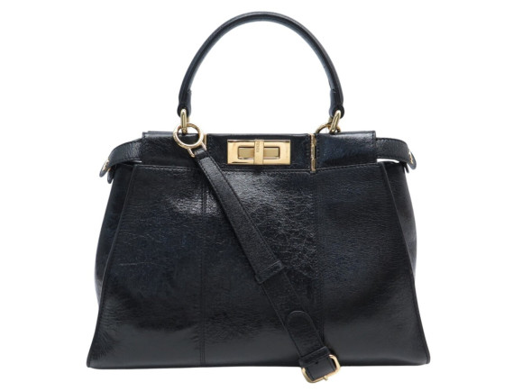 sac a main fendi peekaboo medium 8bn290 cuir vieilli