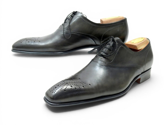  chaussures santoni richlieu bout fleuri 8.5 it