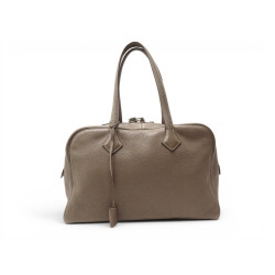 sac a main hermes victoria ii 35 en cuir taurillon