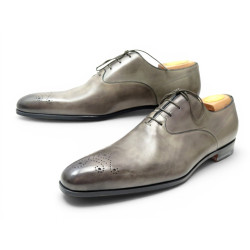  chaussures santoni 6522 richelieu 8.5 it 43.5 fr