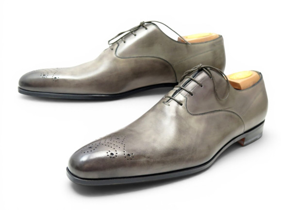  chaussures santoni 6522 richelieu 8.5 it 43.5 fr