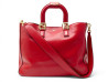 sac a main fendi tote medium 8bh368 cabas cuir rouge