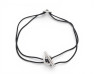 collier hermes skipper noir argent massif 925 bracelet