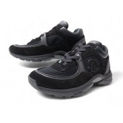  chaussures chanel baskets low top trainers g35977