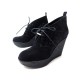 NEUF CHAUSSURES LOUIS VUITTON WINTERBREAK 38 BOTTINES DAIM NOIR LOW BOOTS 750€