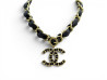  collier chanel choker logo cc chaine entrelacee