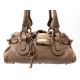 SAC A MAIN CHLOE PADDINGTON PM EN CUIR CAMEL CADENAS HAND BAG PURSE 1088€