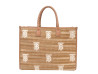 sac a main burberry freya paille bb cabas raphia