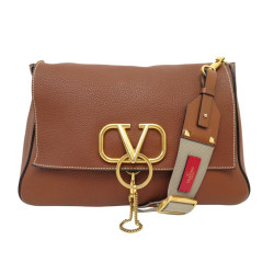 sac a main valentino vsring bandouliere cuir graine