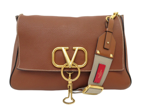 sac a main valentino vsring bandouliere cuir graine
