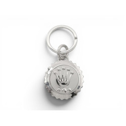  porte cles rolex logo couronne acier palladie