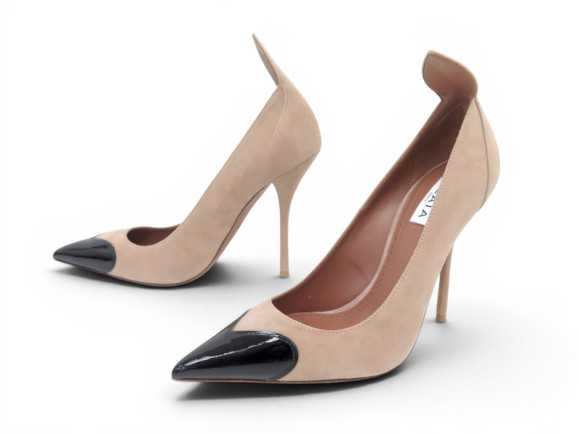  chaussures alaia le coeur 38 escarpins en veau