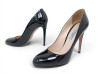 chaussures prada escarpins 39 cuir vernis noir black