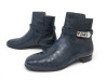 chaussures bottines hermes neo cuir crocodile
