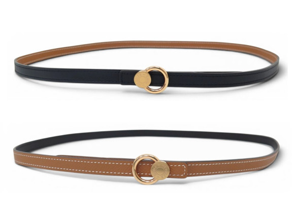 ceinture hermes clou de selle lien reversible en