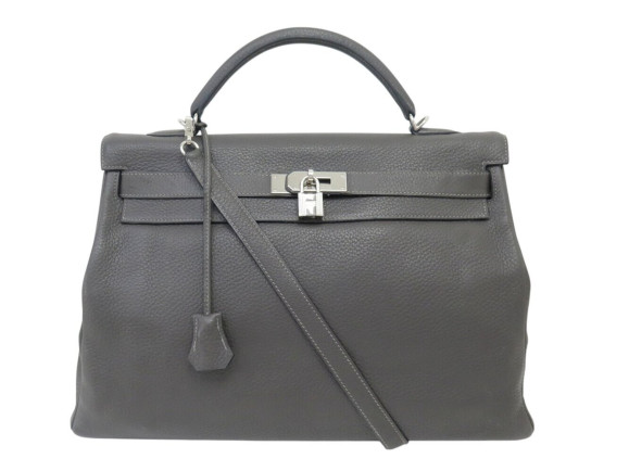 sac a main hermes kelly 40 retourne 2008 en cuir togo