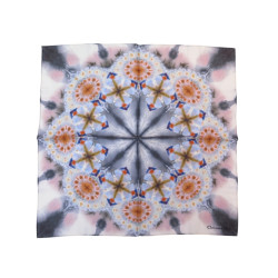  foulard christian dior kaleidoscope carre 55 cm