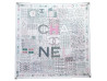  foulard chanel twill tweed logo cc cambon carre