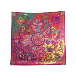  rare foulard hermes l'arbre du vent lugo carre 90