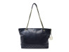 sac a main chanel cabas cuir lisse matelasse