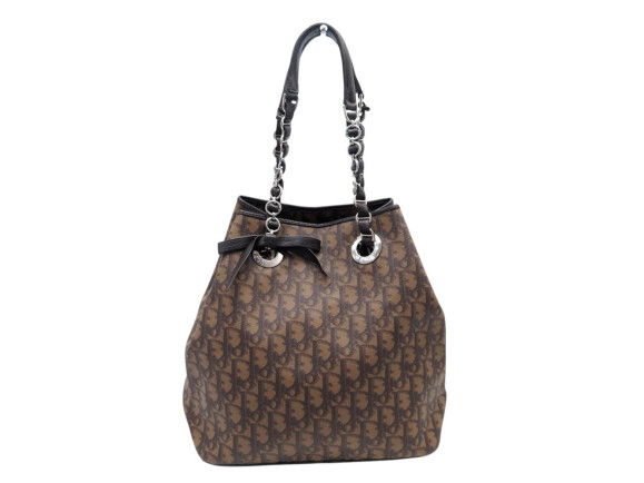 sac a main christian dior trotter toile monogramme