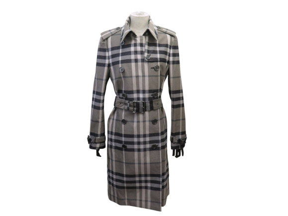 impermeable burberry brit crombrook nova tartan l