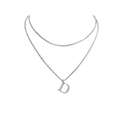  collier chaine dior dior double chaine logo d