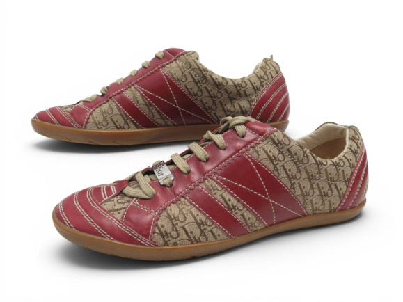 chaussures baskets christian dior diorissimo oblique