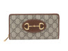 portefeuille gucci horsebit 621889 en toile gg