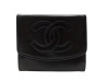 portefeuille chanel logo cc porte cartes