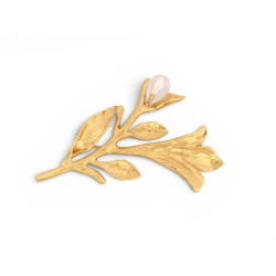   broche yves saint laurent tige avec