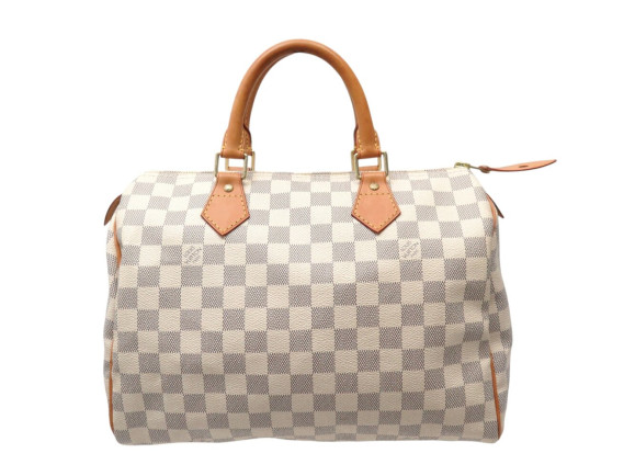 sac a main louis vuitton speedy 30 toile damier azur