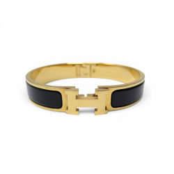 bracelet hermes clic hh h700001fv01 t17 en metal dore