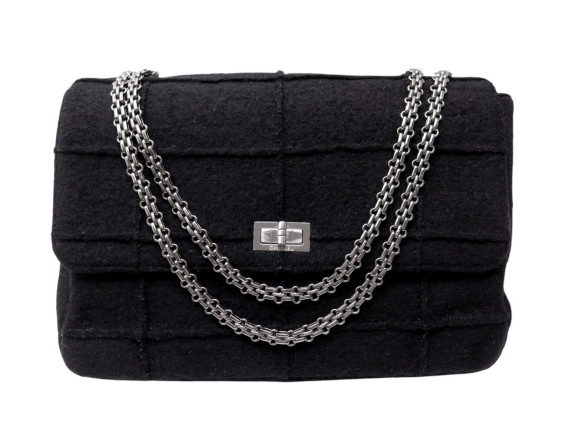 sac a main chanel 2.55 reissue chocolate bar