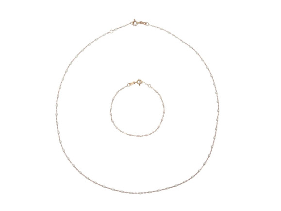 collier bracelet gigi clozeau classique perles