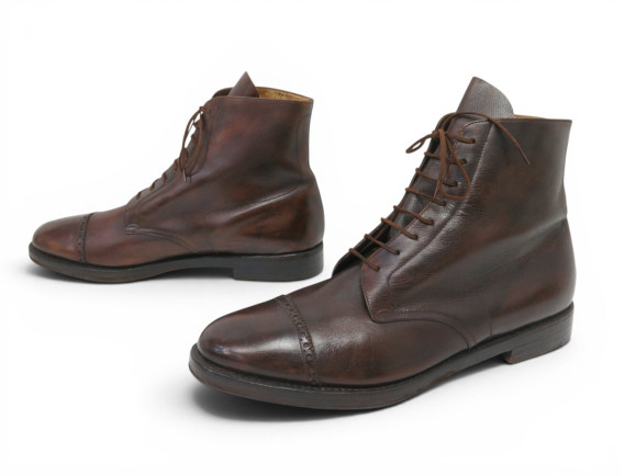 chaussures bottines john lobb morton 11.5 45 en cuir